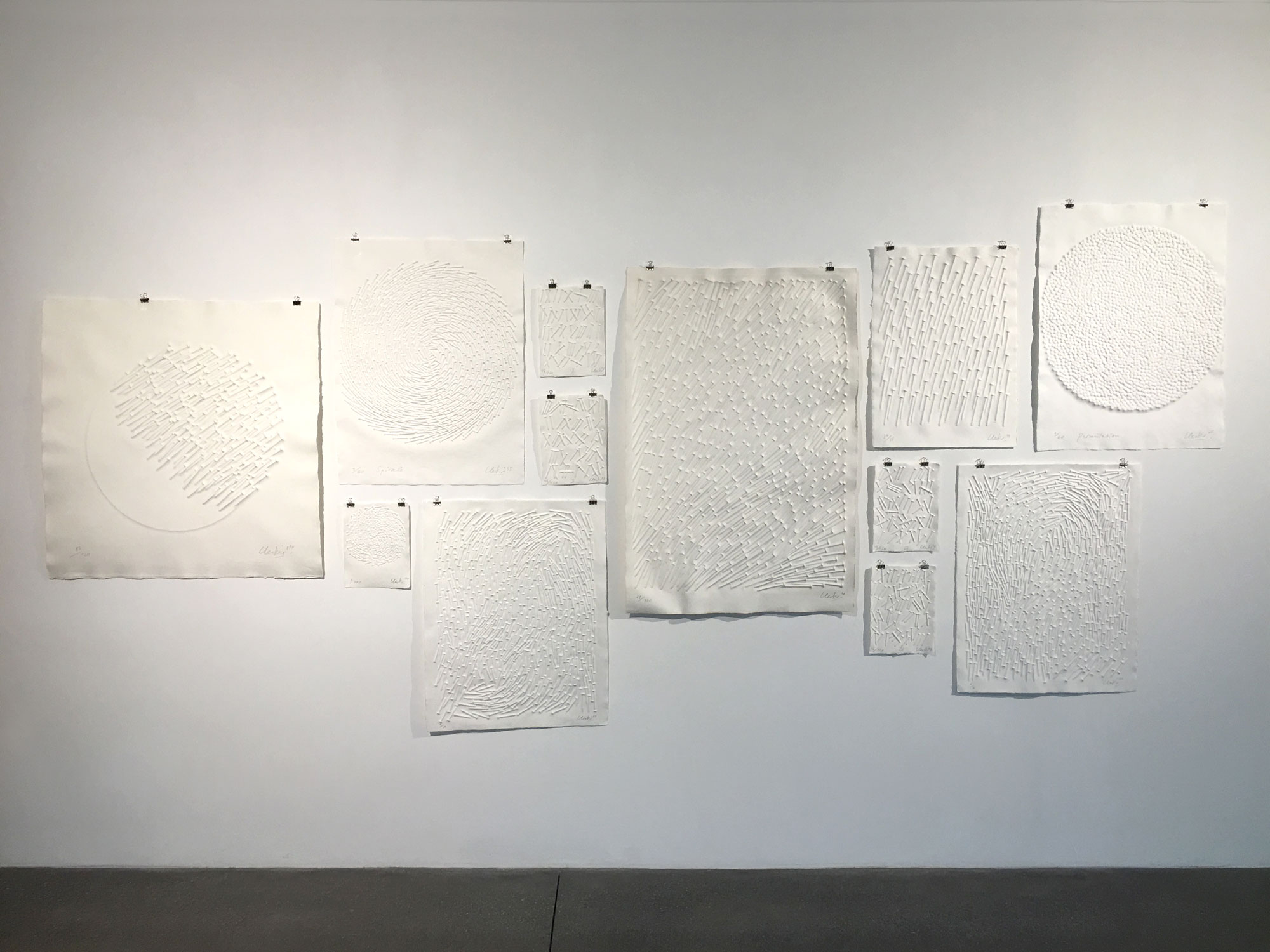 Günther Uecker, Simulacra, 2017, Copyright by Engelage & Lieder